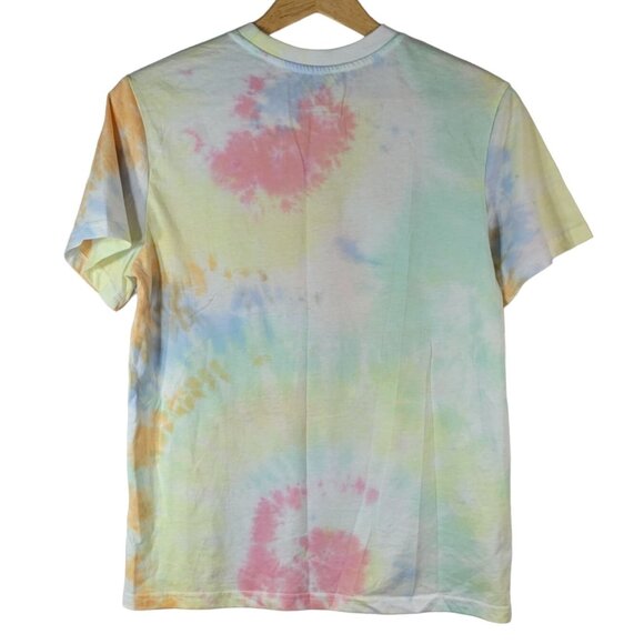 Nickelodeon Spongebob Squarepants T Shirt XS Short Sleeves Crew Be Kind Tie Dye - Picture 5 of 6